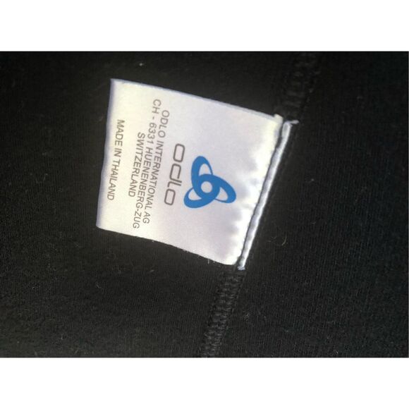 Odlo Womens Black Active Long Sleeve Athletic Top Pullover Sweatshirt Small (SM) - Picture 3 of 7